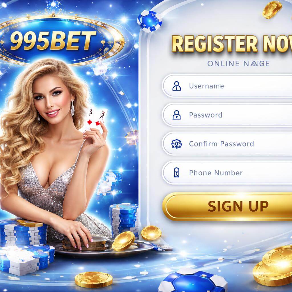 995BET অনলাইন ক্যাসিনোতে প্রোফাইলে প্রবেশের স্ক্রিন